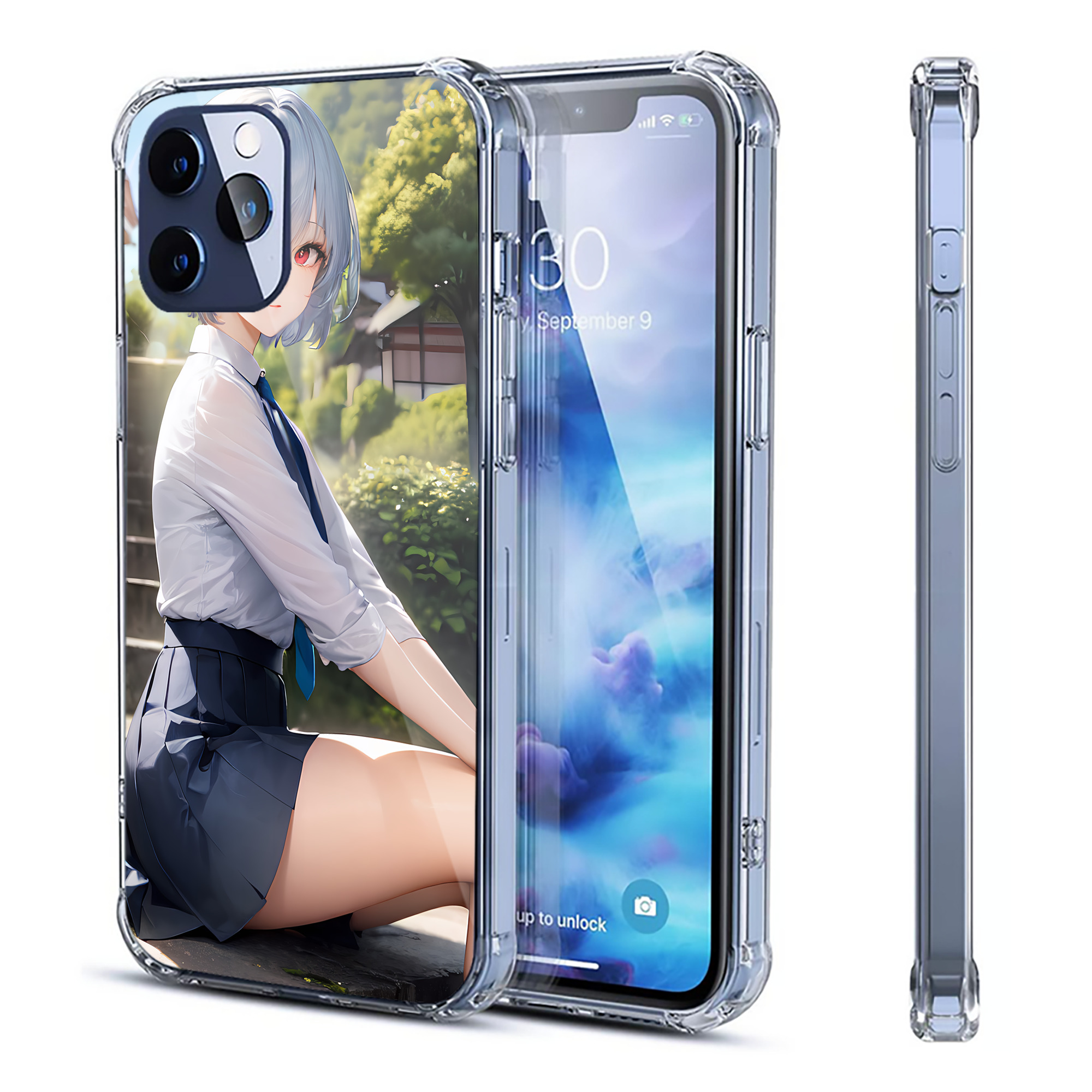 （画像用） EVA 新世紀エヴァンゲリオン 【iPhone 12シリーズ対応】透明スマホケース（クリアソフトケース）